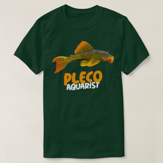 Sunshine Pleco Aquarist Shirt T Shirt (Design framsida)