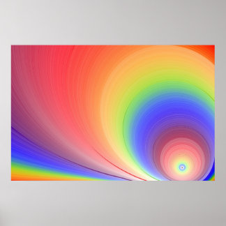 Sunshine Rainbow Poster