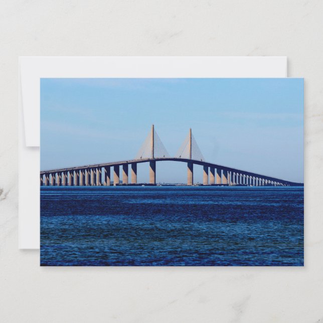 Sunshine Skyway Bridge Anteckningskort (Framsida)