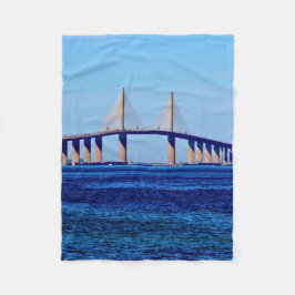 Sunshine Skyway Bridge Fleecefilt
