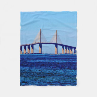 Sunshine Skyway Bridge Fleecefilt
