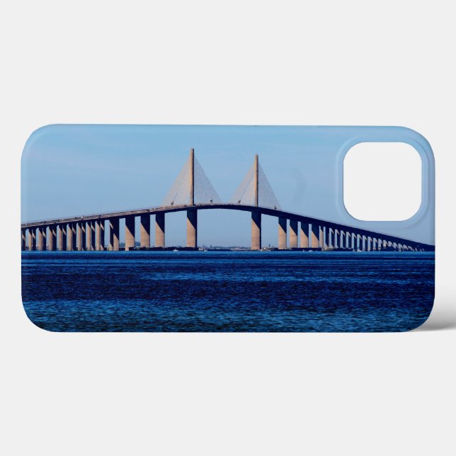 Sunshine Skyway Bridge iphone case (Baksida (horisontell))