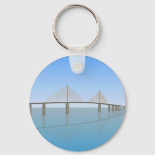 Sunshine Skyway Bridge: Tampa Bay: Nyckelring