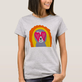 Sunshine Sloth med Sunglass T Shirt