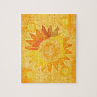 Sunshine Sol Sunburst Puzzle Pussel