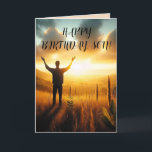 SUNSHINE SON BIRTHDAY CARD TACK KORT<br><div class="desc">När pojke är ditt solsken är det här födelsedagskortet för honom.</div>