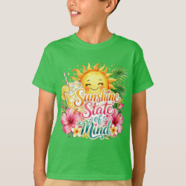 Sunshine State of Mind Tropisk Lemonad Unisex T Shirt