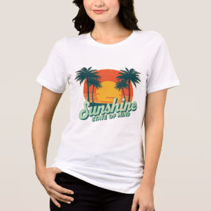 Sunshine State Tee, Retro strand semestertröja T Shirt