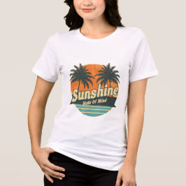 Sunshine State Tee, Retro strand semestertröja T Shirt