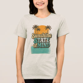Sunshine State Tee, Retro strand semestertröja T Shirt