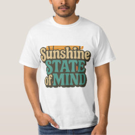 Sunshine State Tee, Retro strand semestertröja T Shirt