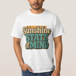 Sunshine State Tee, Retro strand semestertröja T Shirt