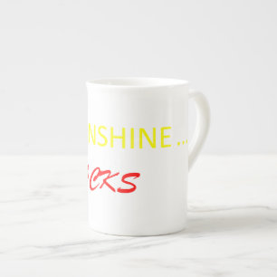 Sunshine Sten Coffee Mugg Benporslin Mugg