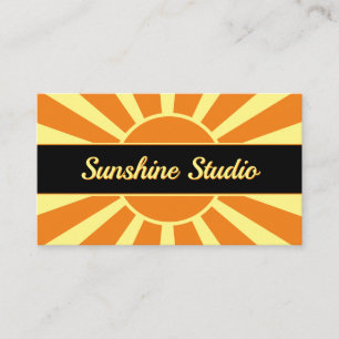Sunshine Studio Visitkort
