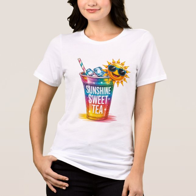 Sunshine Sweet Tea Tee - Southern Charm (Framsida)