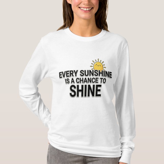 Sunshine T Shirt (Framsida)
