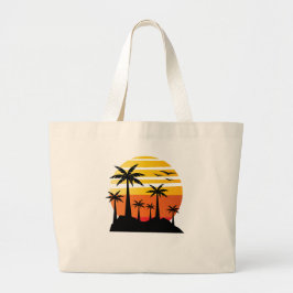 Sunshine Tote Bag | Söt vardaglig totebag Jumbo Tygkasse