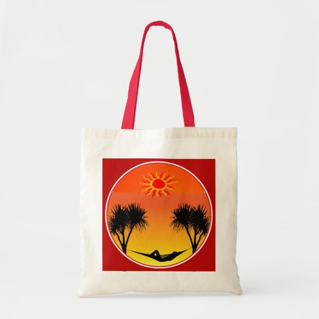 Sunshine Tote Bag Tygkasse (Framsidan)