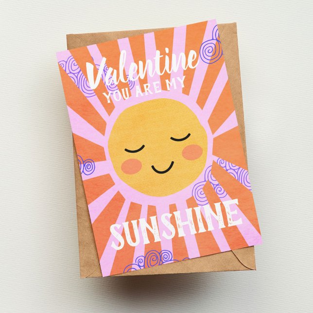 Sunshine Valentine Julkort (Skapare uppladdad)