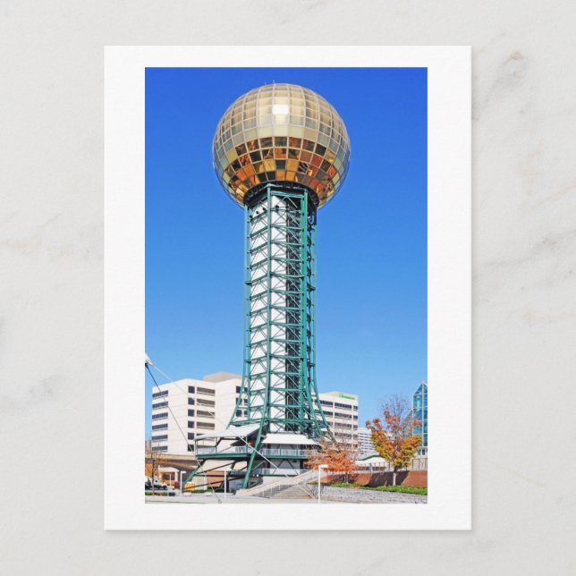 Sunsphere - Knoxville, Tennessee, USA Vykort (Framsida)