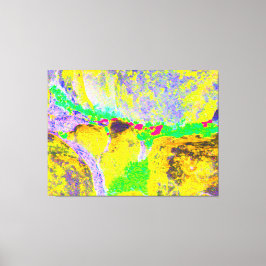 Sunspot Abstraction Canvastryck