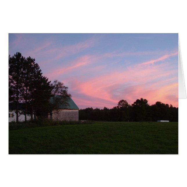 Sunswirl Hälsningskort (Framsidan Horizontal)