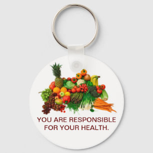 Sunt äta skräddarsy Keychain. Nyckelring