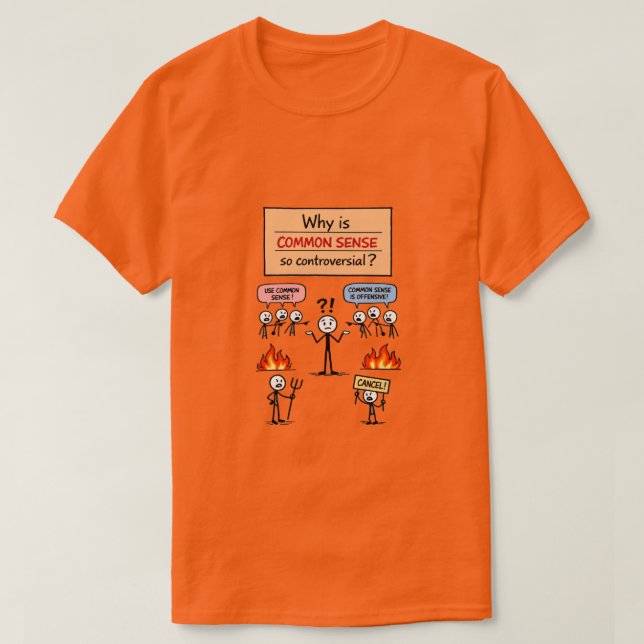 Sunt Förnuft (4a) T-Shirt (Design framsida)