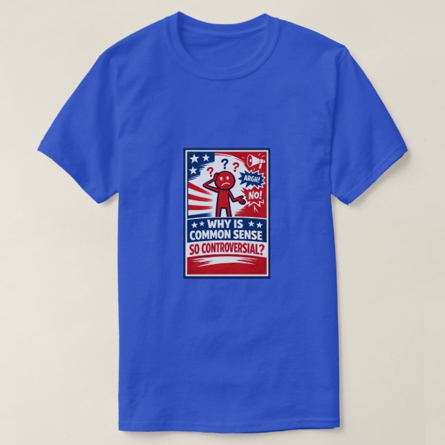 Sunt Förnuft (9) T Shirt (Design framsida)