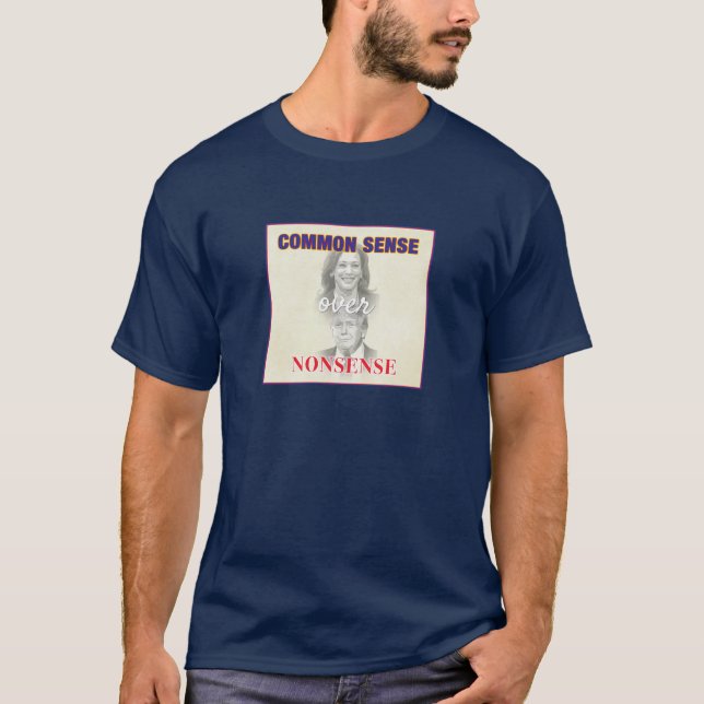 Sunt förnuft - omröstning 2024 t shirt (Framsida)