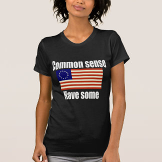 Sunt förnuftBetsy Ross flagga Tröja