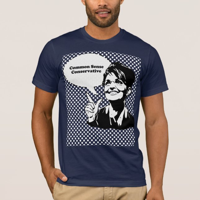Sunt förnuftkonservativ tee (Framsida)