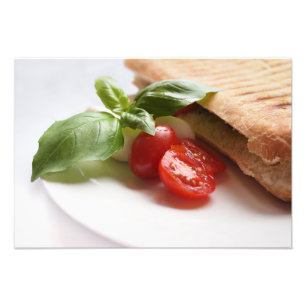 Sunt italienskt matfototryck fototryck