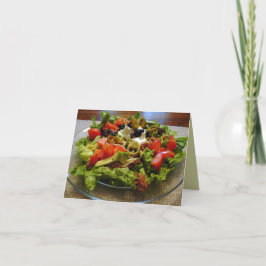 Sunt Taco Salad Recept Note-kort Helgkort