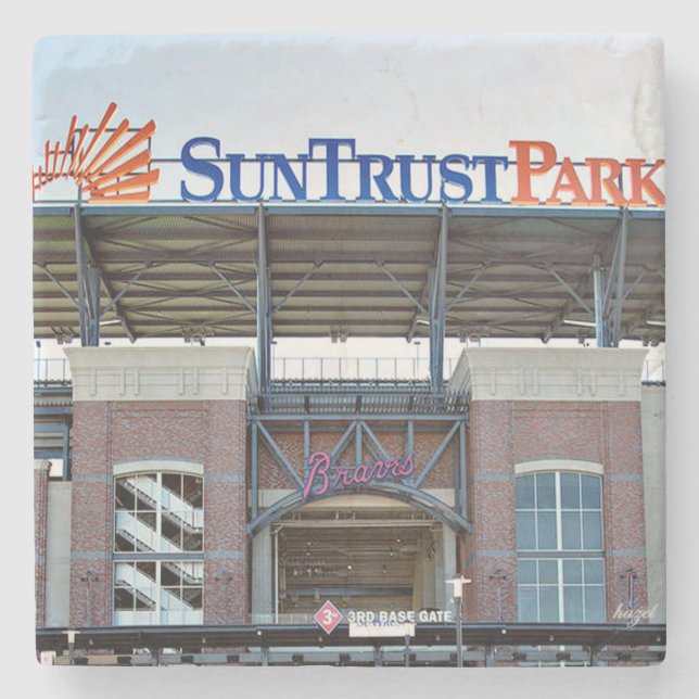 SunTrust Fält, Atlanta Baseball Stenunderlägg (Framsidan)