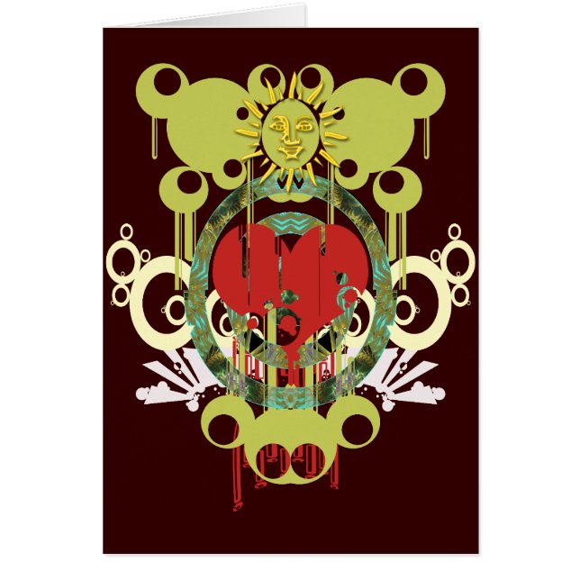 SunVeK-kort Hälsningskort (Framsidan)