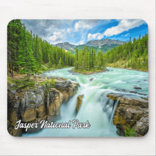 Sunwapta Falls, Jasper nationalpark Musmatta
