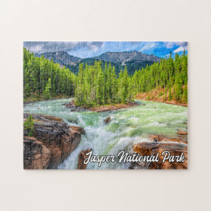 Sunwapta Falls, Jasper nationalpark Pussel