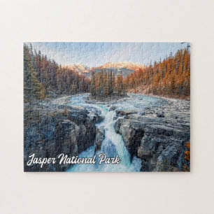 Sunwapta Falls, Jasper nationalpark Pussel