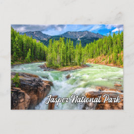 Sunwapta Falls, Jasper nationalpark Vykort