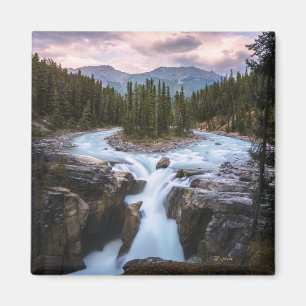 Sunwapta Falls Jaspernationalpark Magnet