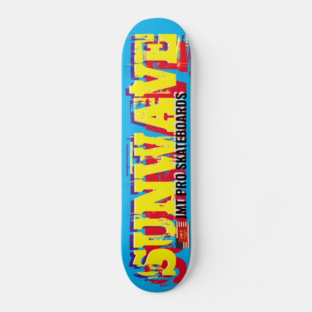 SUNWAVE OFFICIELL JMT Skateboard (Framsida)