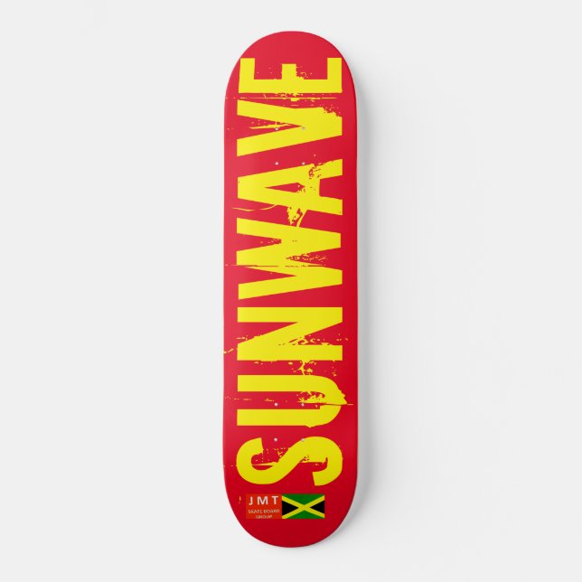SUNWAVE Skateboard /JMT USA Skateboard (Framsida)