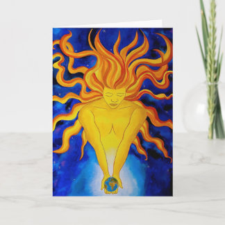 Sunworld hälsningkort kort