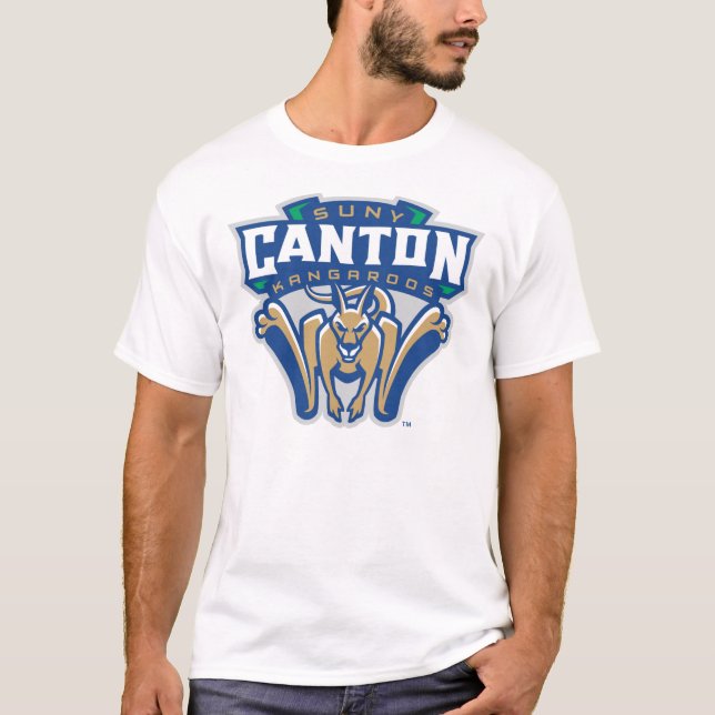 SUNY Canton cangaroos Sticker T Shirt (Framsida)