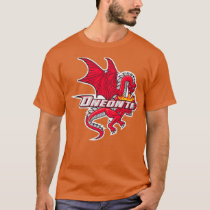 SUNY Oneontas röda drakar T Shirt