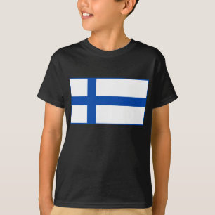 Suomen lippupaita - flagga av Finland Tee Shirt