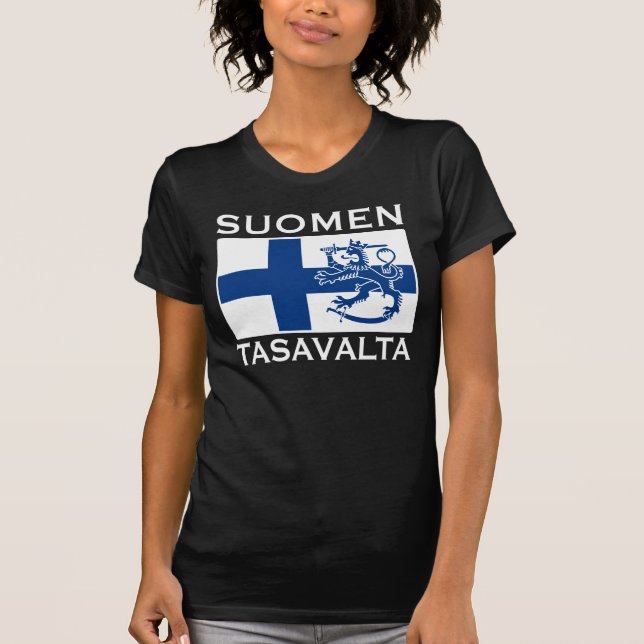 Suomen+Tasavalta Tee Shirt (Framsida)