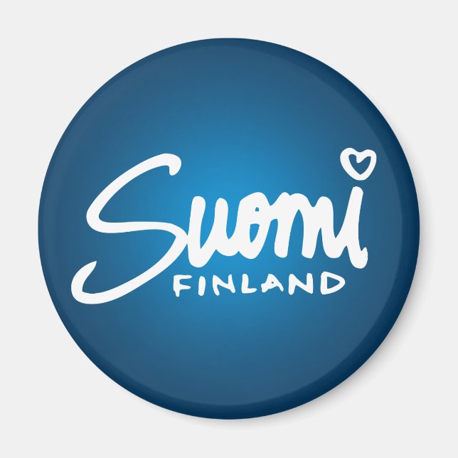 Suomi Finland 2 Magnet (Framsidan)