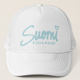 Suomi Finland 5 Truckerkeps